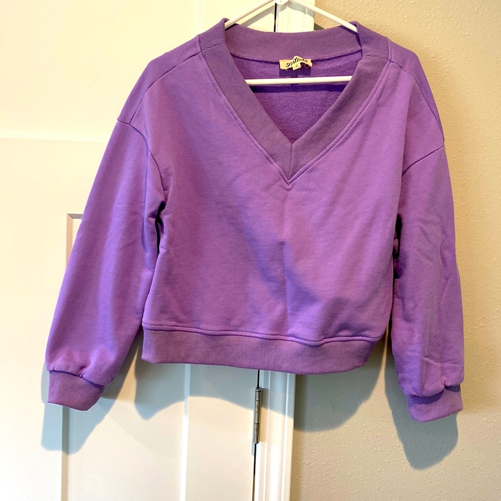 Crop sweatshirt